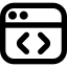 code-window (2) coding icon
